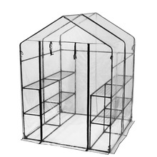 HORTUS drivhus m/plastovertræk 195 x 143 x 143 cm